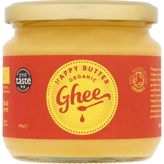 Happy Butter Organic Grass Fed Original Ghee 300g