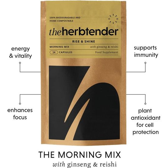 theherbtender RISE & SHINE 14 Capsules - Pouch