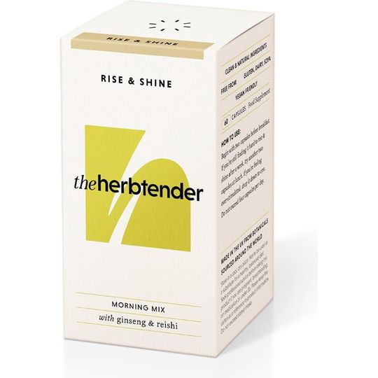 theherbtender RISE & SHINE 60 Capsules - Jar