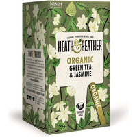 Heath and Heather Organic Green Tea & Jasmine 20 Bags