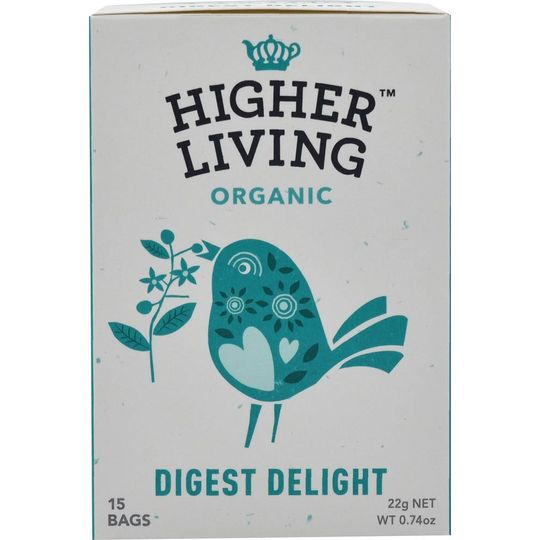 Higher Living Organic Digest Delight 15 teabags