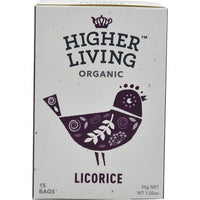 Higher Living Organic Licorice 15 teabags
