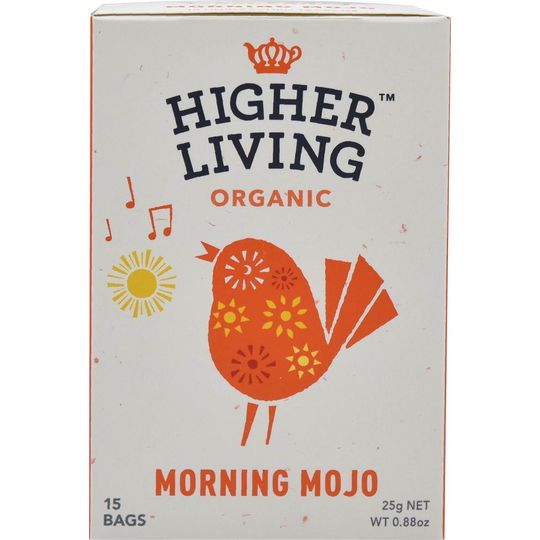 Higher Living Organic Morning Mojo 15 teabags