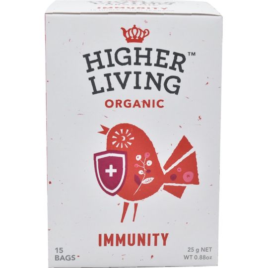 Higher Living Organic Immunity 15 teabags