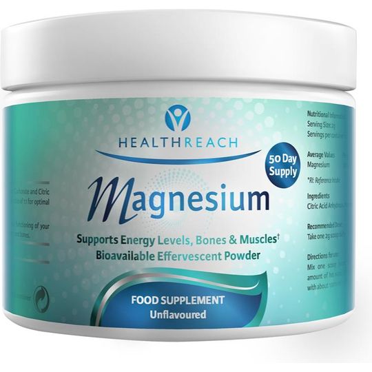 HealthReach Magnesium Effervescent Powder 100g