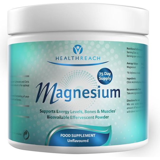 HealthReach Magnesium Effervescent Powder 150g