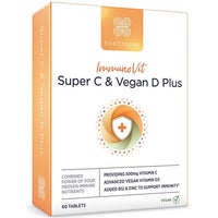 Healthspan ImmunoVit® Super C & Vegan D Plus 120 Tablets