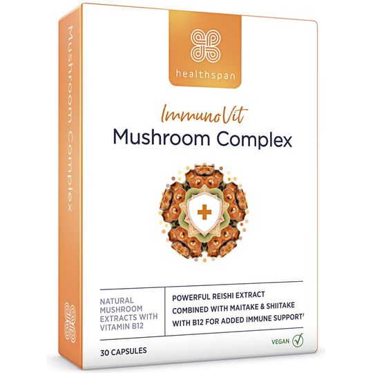 Healthspan ImmunoVit® Mushroom Complex 60 Capsules