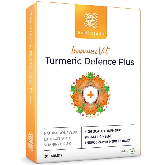 Healthspan ImmunoVit® Turmeric Defence Plus 60 Tablets