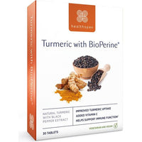 Healthspan Turmeric with BioPerine® 30 Tablets