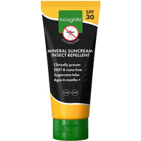 Incognito Mineral Suncream Insect Repellent SPF30 100ml