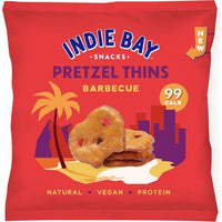 Indie Bay Snacks Pretzel Thins Barbecue 24g