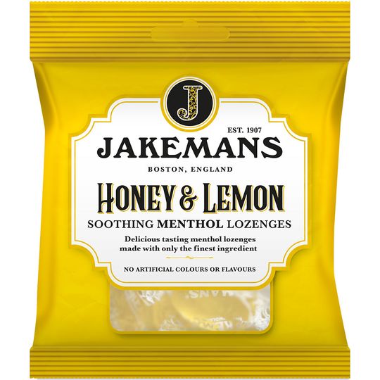 Jakemans Honey & Lemon Soothing Lozenges 160G