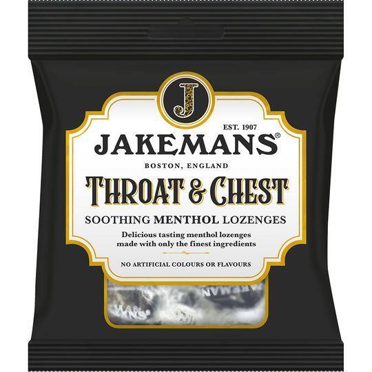 Jakemans Throat & Chest Soothing Lozenges 160G