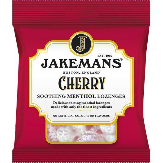 Jakemans Cherry Soothing Menthol Lozenges 160G