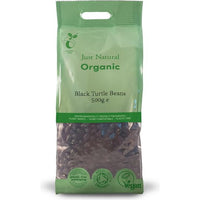 Just Natural Organic Black Turtle Beans 500g