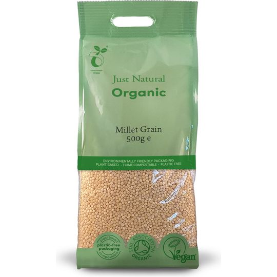 Just Natural Organic Millet Grain 500g
