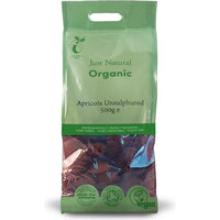 Just Natural Organic Unsulphured Apricots 500g