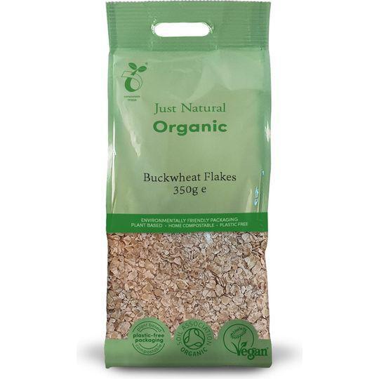 Just Natural Organic Buckwheat Flakes 350g