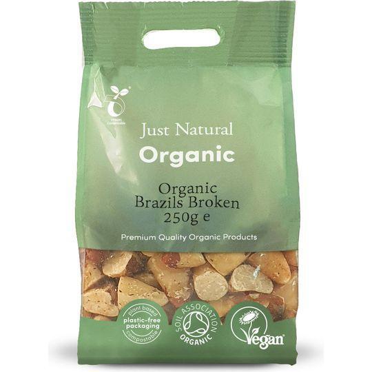 Just Natural Organic Brazils Broken 250g