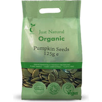 Just Natural Organic Pumpkin Seeds 125g