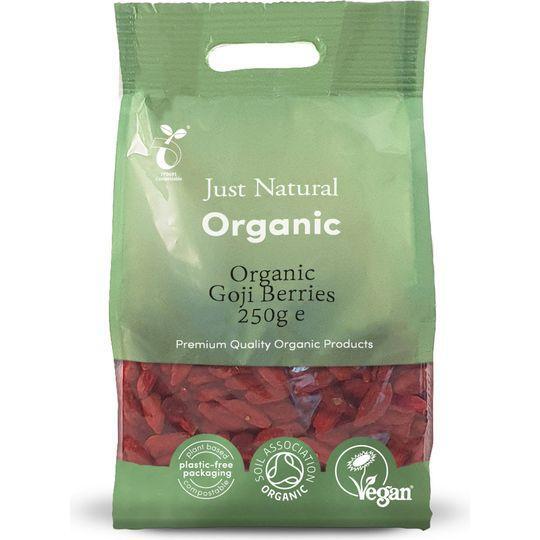 Just Natural Organic Goji Berries 250g