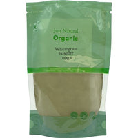 Just Natural Organic Wheatgrass Powder 100g