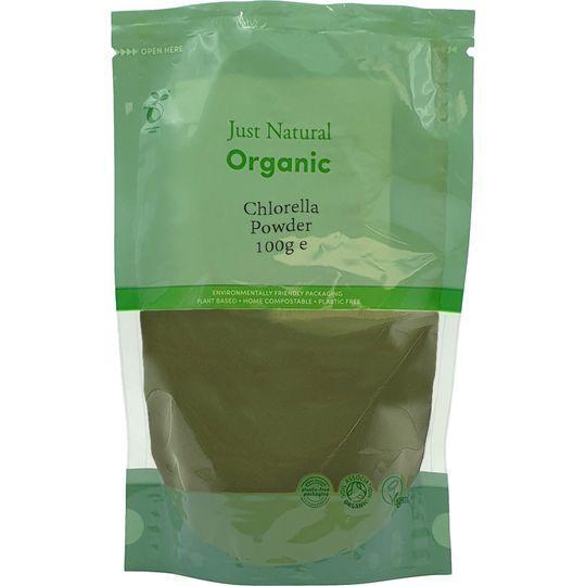 Just Natural Organic Chlorella Powder 100g