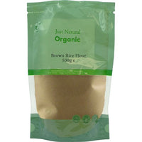 Just Natural Organic Brown Rice Flour 500g