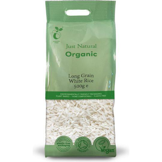 Just Natural Organic Long Grain White Rice 500g