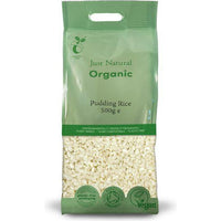 Just Natural Organic Pudding Rice 500g