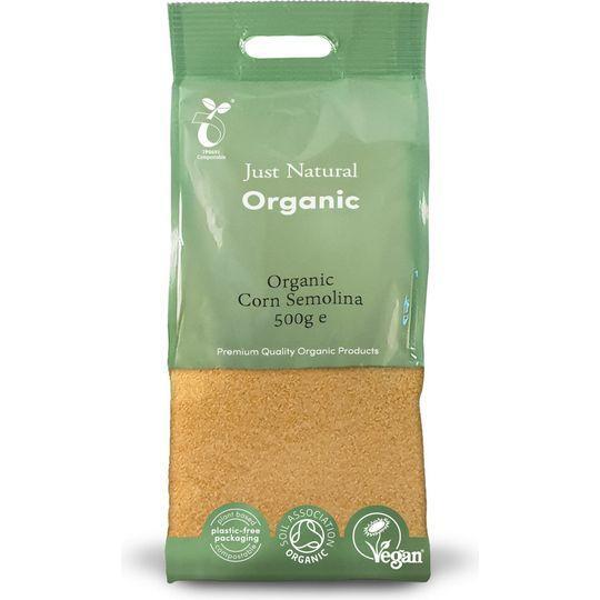 Just Natural Organic Corn Semolina 500g