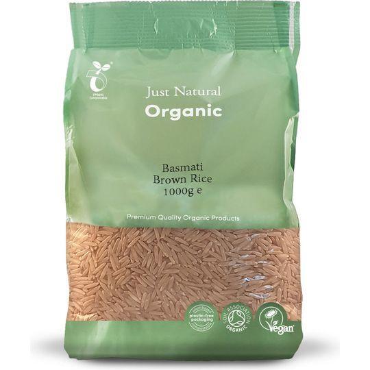 Just Natural Organic Basmati Brown Rice 1kg