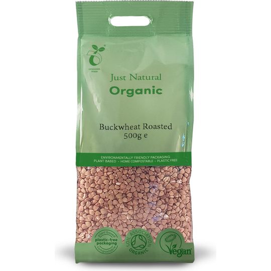 Just Natural Organic Buckwheat Roasted 500g