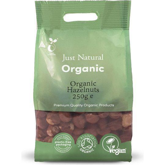 Just Natural Organic Hazelnuts 250g
