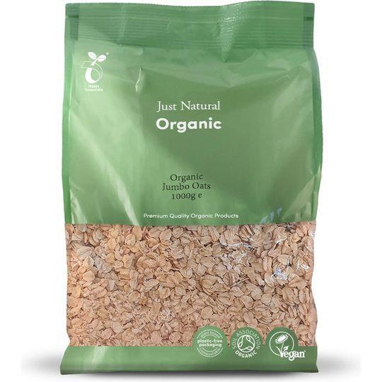 Just Natural Organic Jumbo Oats 1kg