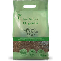 Just Natural Organic Chia Seeds 250g