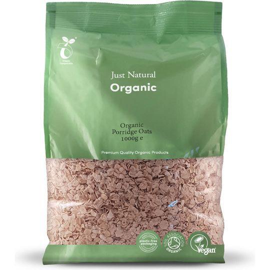 Just Natural Organic Porridge Oats 1kg