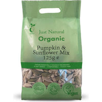 Just Natural Organic Pumpkin and Sunflower Mix 125g