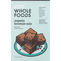 Just Whole Foods Organic Brownie Mix 318g
