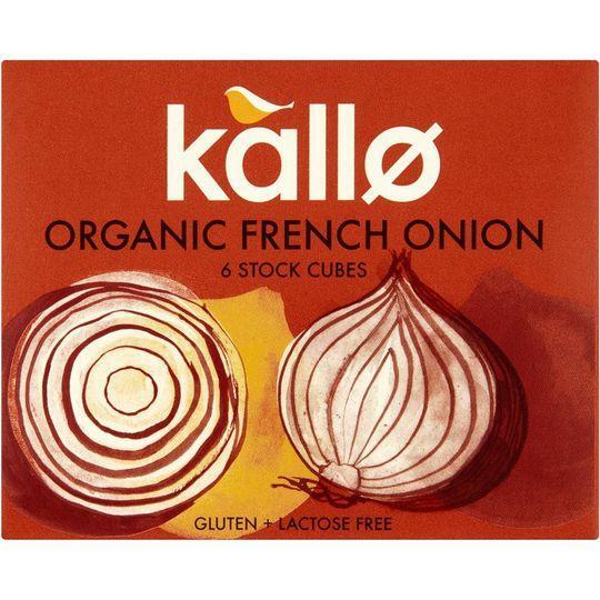 Kallo Organic French Onion 6 Stock Cubes