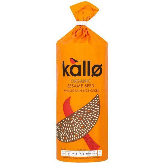 Kallo Organic Sesame Seed Rice Cakes