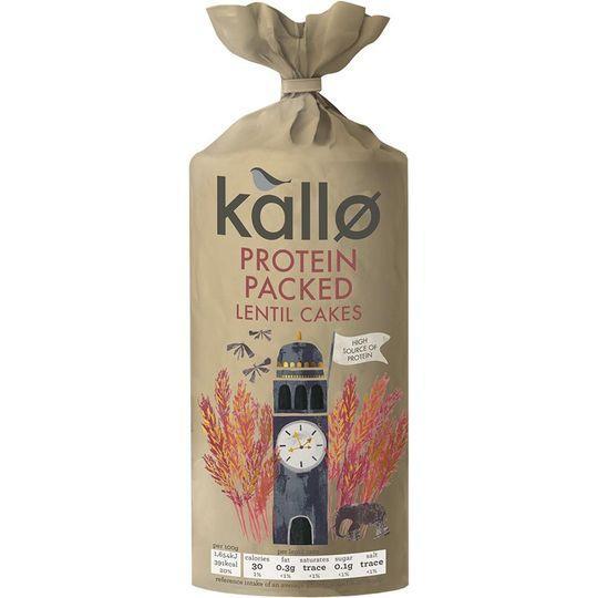 Kallo Protein Packed Lentil Cakes