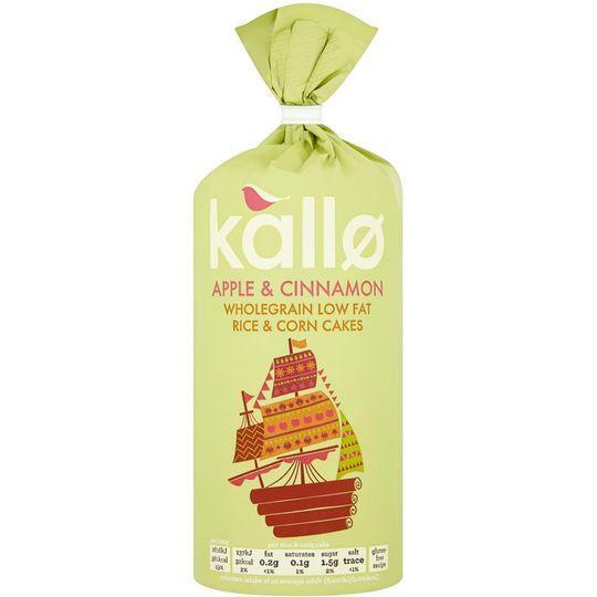 Kallo Apple & Cinnamon Rice and Corn Cakes