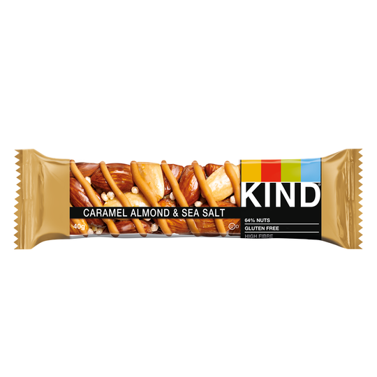 KIND Caramel Almond & Sea Salt Cereal bar 40g