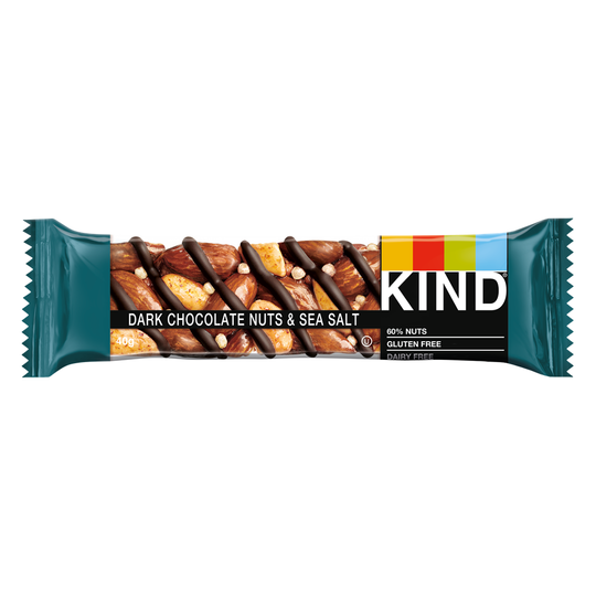 KIND Dark Chocolate Nuts & Sea Salt Snack Bar 40g