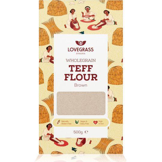 Lovegrass Brown Teff Flour 500g