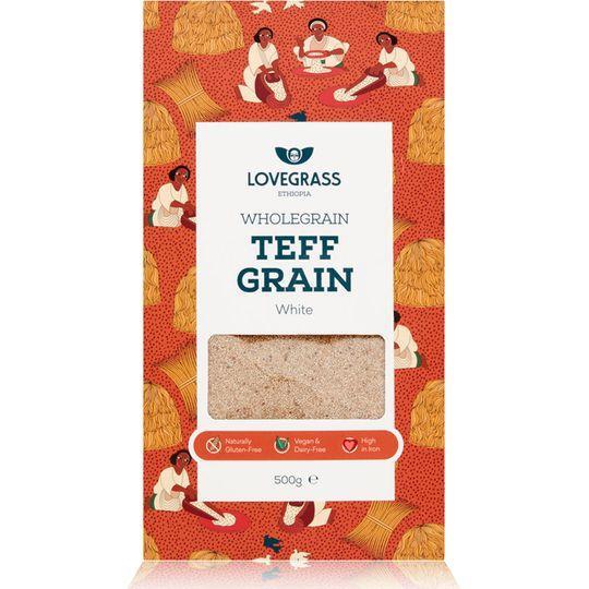 Lovegrass White Teff Grain 500g