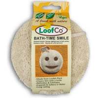 LoofCo Bath Time Smile Loofah
