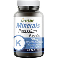 Lifeplan Potassium 300mg x 60 Tablets